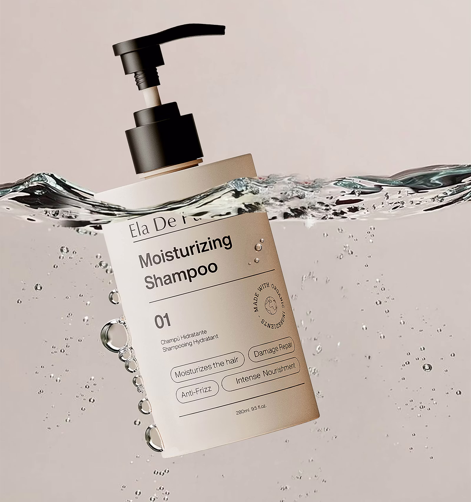 Bare Wash de GOA Organics (en Torrent): champú detox para piscina, agua dura y acumulación